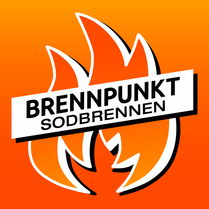 Podcast Brennpunkt Sodbrennen Logo